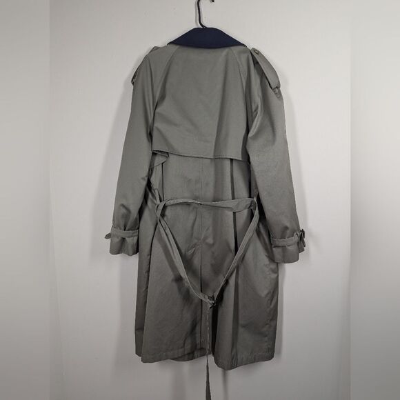 Ralph Lauren Double-Breasted Trench Coat – Size 44S – Detachable Lining & Wool C - Picture 8 of 9